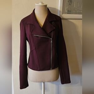 Express Textured Moto Jacket
